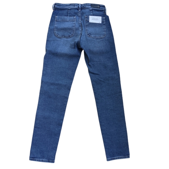 NWT ANTHROPOLOGIE AG Vintage Stevie Ankle Button Up Jean-26 - Picture 8 of 16